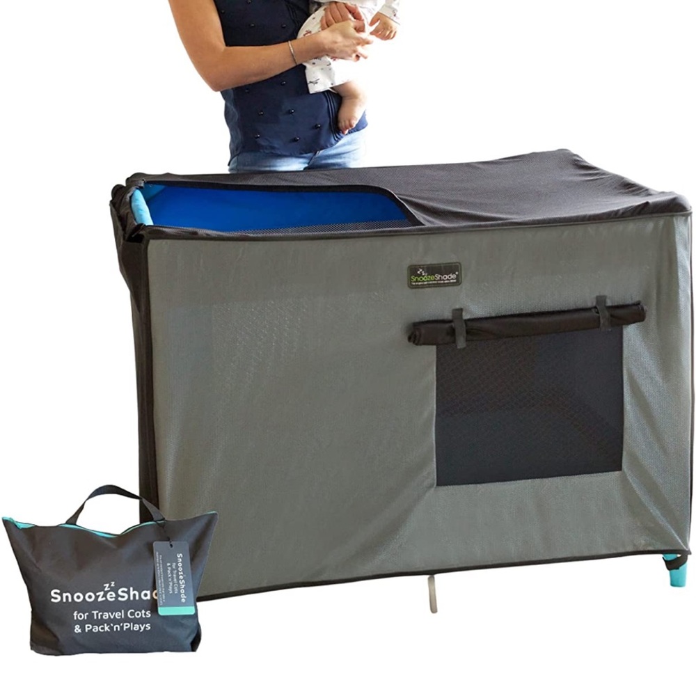 Snooze Shade Pack n Play Blackout Cover